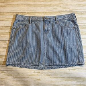 Old Navy Striped Mini Skirt 6